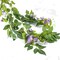 5 Pack Artificial Wisteria Garland - 33ft Total Hanging Wisteria Vine - Purple Fake Flowers for Wedding Arch, Party, Garden & Home Wall Decor - Realistic Silk Floral String